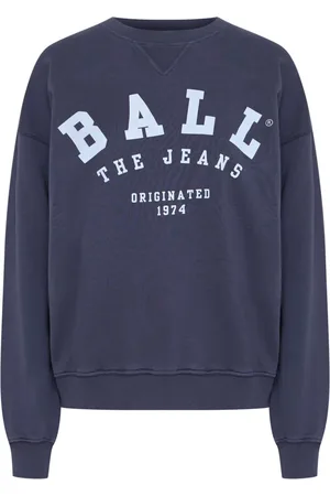 Ball Dames, Sweatshirts & Hoodies, Blauw, Maat: XL Katoen
