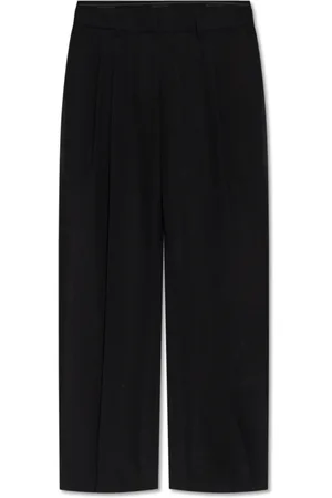 Helmut Lang Dames, Broeken, Zwart, Maat: XS Wol