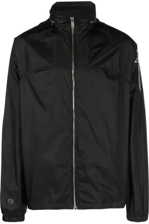 Rick Owens Heren, Jassen, Zwart, Maat: S Nylon