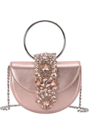 Alma en Pena Dames, Tassen, Roze, Maat: ONE Size Leer