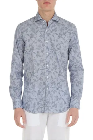 Xacus Heren, Overhemden, Blauw, Maat: 2XL Katoen