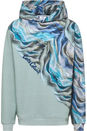 Carlo Colucci Heren, Sweatshirts & Hoodies, Blauw, Maat: S