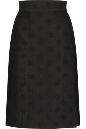 Dolce & Gabbana Dames, Rokken, Zwart, Maat: XS