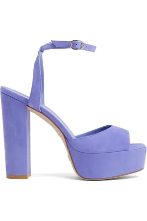 Stuart Weitzman Dames, Schoenen, Blauw, Maat: 38 EU Suède