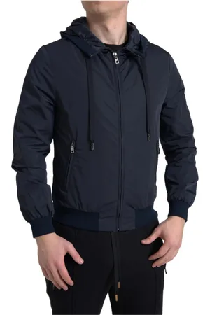 Dolce & Gabbana Heren, Sweatshirts & Hoodies, Blauw, Maat: S Poliester