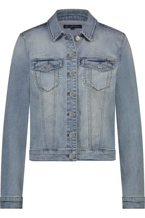 Red Button Dames, Jassen, Blauw, Maat: L Denim