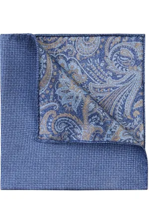 Profuomo Heren, Accessoires, Blauw, Maat: ONE Size Zijde