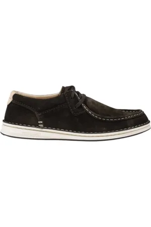 Birkenstock Heren, Schoenen, Bruin, Maat: 42 EU Leer