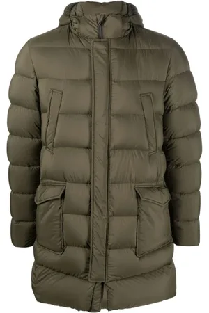 HERNO Heren, Jassen, Groen, Maat: 2XL Nylon