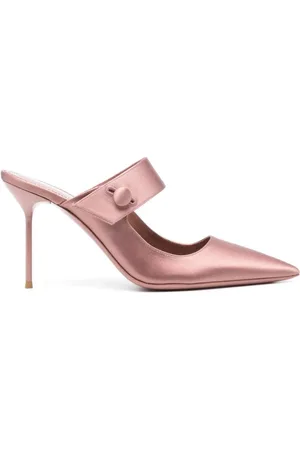 PARIS TEXAS Dames, Schoenen, Roze, Maat: 39 EU Zijde