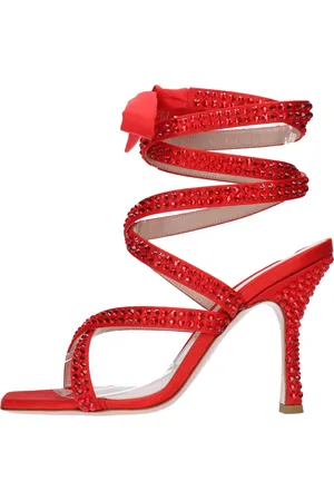 GEDEBE Dames, Schoenen, Rood, Maat: 37 EU Leer