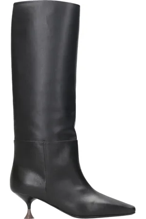 3Juin Dames, Schoenen, Zwart, Maat: 38 EU Leer