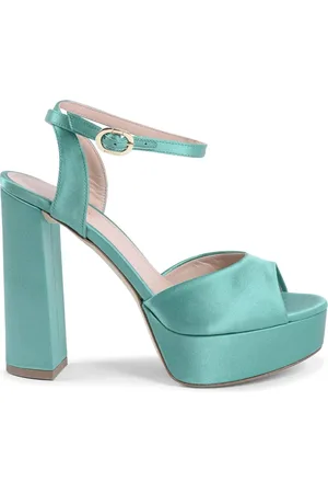 DEE OCLEPPO Dames, Schoenen, Groen, Maat: 35 EU Satijn