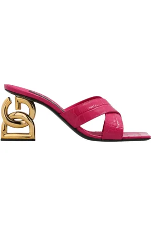 Dolce & Gabbana Dames, Schoenen, Roze, Maat: 36 EU Leer