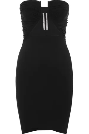 Rick Owens Dames, Jurken, Zwart, Maat: S Nylon