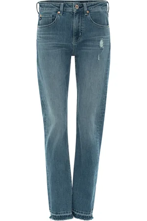 Adriano Goldschmied Dames, Jeans, Blauw, Maat: W30 Katoen