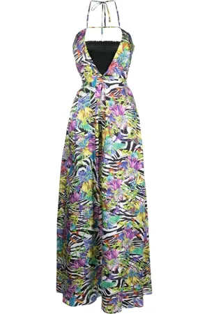 Roberto Cavalli Dames, Jurken, Veelkleurig, Maat: S