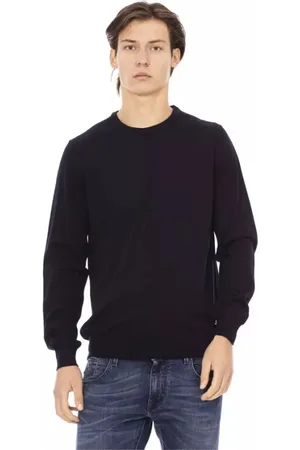 BALDININI Heren, Truien, Blauw, Maat: XL