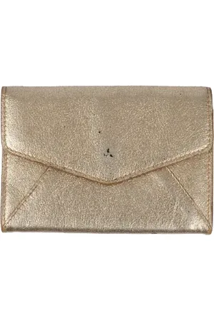 Saint Laurent Dames, Pre-owned, Geel, Maat: ONE Size Leer
