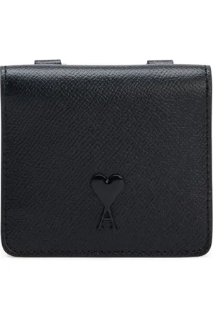 Ami Dames, Accessoires, Zwart, Maat: ONE Size Leer
