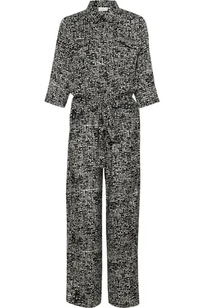 Kaffe Dames, Jumpsuits & Playsuits, Zwart, Maat: 3XL