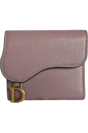Dior Dames, Pre-owned, Paars, Maat: ONE Size Leer