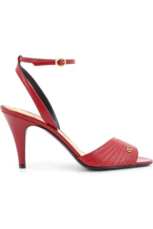 VALENTINO GARAVANI Dames, Schoenen, Rood, Maat: 40 EU Leer