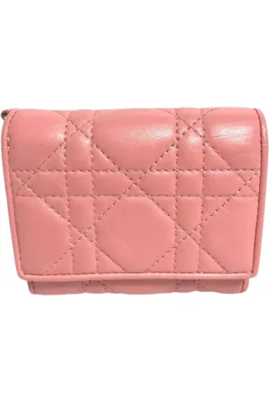 Dior Dames, Pre-owned, Roze, Maat: ONE Size Leer