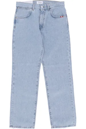 AMISH Heren, Jeans, Blauw, Maat: W36 Katoen