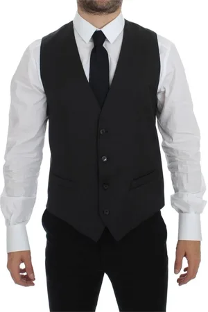 Dolce & Gabbana Heren, Pakken, Grijs, Maat: M Wol