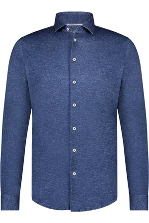 Blue Industry Heren, Overhemden, Blauw, Maat: S