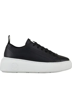 Armani Exchange Dames, Schoenen, Zwart, Maat: 37 EU Leer
