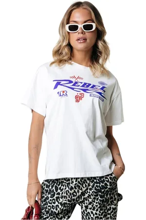 Colourful rebel Dames, Tops, Wit, Maat: L Katoen