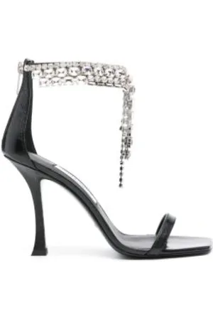 Jimmy Choo Dames, Schoenen, Zwart, Maat: 39 EU Leer