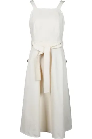 Max Mara Dames, Jurken, Wit, Maat: XL Katoen