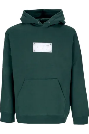 Huf Heren, Sweatshirts & Hoodies, Groen, Maat: L Katoen