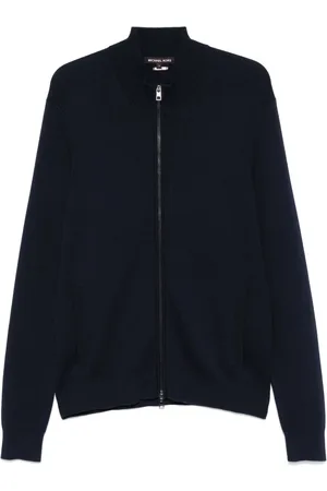 Michael Kors Heren, Truien, Blauw, Maat: XL Katoen