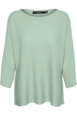 VERO MODA Dames, Truien, Groen, Maat: S