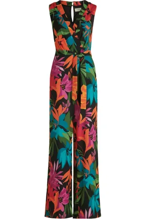 Vera Mont Dames, Jumpsuits & Playsuits, Veelkleurig, Maat: 4XL Jersey