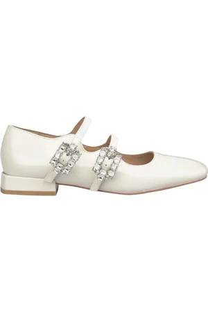 Alma en Pena Dames, Schoenen, Wit, Maat: 38 EU Leer