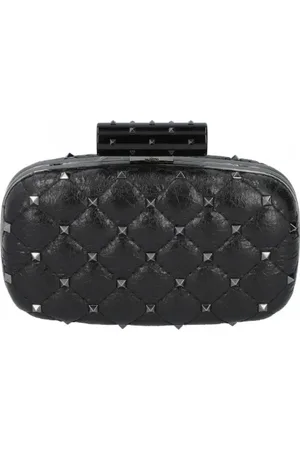 VALENTINO Dames, Pre-owned, Zwart, Maat: ONE Size Leer