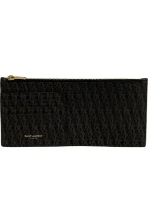 Saint Laurent Dames, Pre-owned, Bruin, Maat: ONE Size Leer