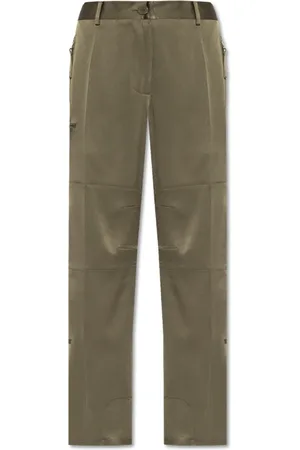 Helmut Lang Dames, Broeken, Groen, Maat: M