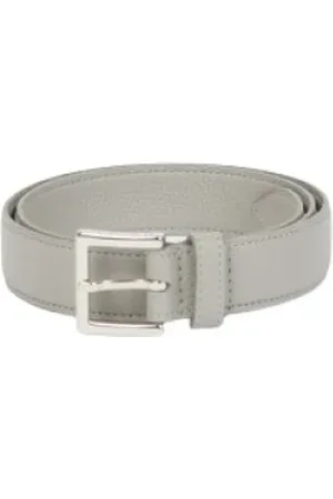 Orciani Dames, Accessoires, Grijs, Maat: 80 CM Leer