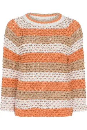 Skovhuus Dames, Truien, Oranje, Maat: M