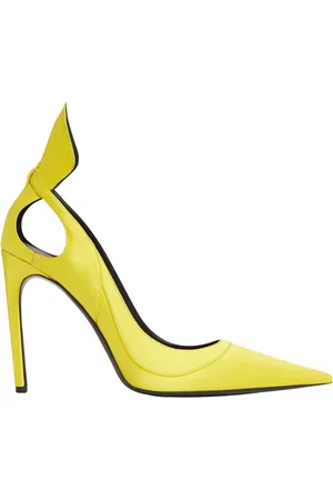 Nina Ricci Dames, Schoenen, Geel, Maat: 37 EU Satijn