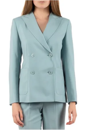 Max Mara Dames, Jassen, Groen, Maat: XS