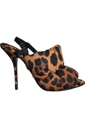 Dolce & Gabbana Dames, Schoenen, Bruin, Maat: 38 EU Nylon