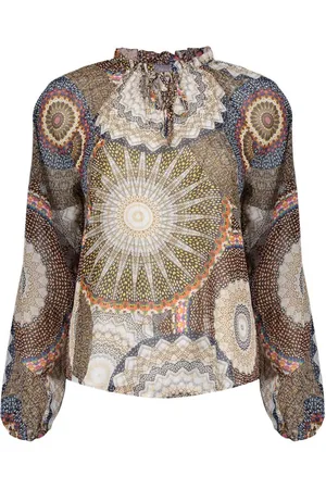 Geisha Dames, Blouses & Shirts, Veelkleurig, Maat: XL Poliester