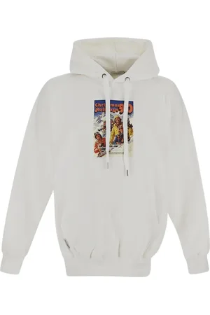 Family First Heren, Sweatshirts & Hoodies, Wit, Maat: L Katoen